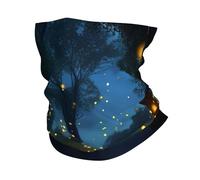 Cache-cou Fireflies avec protection UV, masque rafraîchissant pour homme et femme, coupe-vent, écharpe, bandana respirant, idéal pour les sports de plein air comme le ski, la randonnée et le vélo.