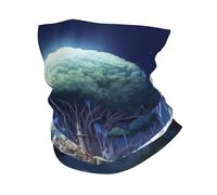 Cache-cou Floating City avec protection UV et masque rafraîchissant pour hommes et femmes, coupe-vent, écharpe, bandana respirant, idéal pour les sports de plein air comme le ski, la randonnée et le c