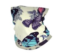 Cache-cou papillon avec protection UV et masque rafraîchissant pour hommes et femmes, coupe-vent, écharpe, bandana respirant, idéal pour les sports de plein air comme le ski, la randonnée et le cyclis