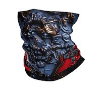 Cache-cou papillon rouge, protection UV, masque rafraîchissant pour homme et femme, coupe-vent, écharpe, bandana respirant, idéal pour les sports de plein air comme le ski, la randonnée et le vélo.