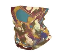 Cache-cou Romano Art avec protection UV et masque rafraîchissant pour hommes et femmes, coupe-vent, écharpe, bandana respirant, idéal pour les sports de plein air comme le ski, la randonnée et le cycl