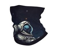 Cache-cou spatial astronaute, protection UV, masque facial rafraîchissant pour hommes et femmes, coupe-vent, écharpe, bandana respirant, idéal pour les sports de plein air comme le ski, la randonnée e