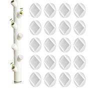 Cache-Écarteur de Plantes - 20 Pièces Protège-Tubes pour Cultures et Hydroponie | Bouchon pour Tours Hydroponiques et Serres - Pour Jardin Maison Serre et Arrière-Cour d'Extérieur