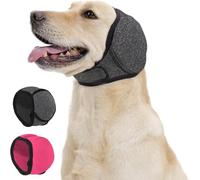 Cache-oreilles pour chien avec réduction du bruit, protection contre le bruit, apaisement, protection auditive réglable pour chiens de petite, moyenne et grande taille et soins d'hiver