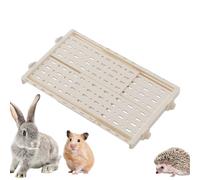 Cachette Amakunft Pour Cochons D'Inde - Plateforme Amovible En Bois Naturel Avec Escaliers, Habitat Pour Petits Animaux : Cochons D'Inde, Hamsters, Lapins, Furets, Hérissons, Gerbilles Et Écureuils