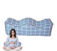 Cachón de elevación: cómoda almohada de descanso para las piernas para del dolor | Almohadas de soporte de rodilla curvada, almohada de espuma transpirable para mujeres, hombres, personas mayor