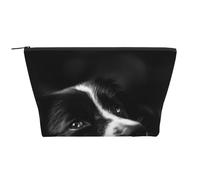 Cachorro Border Collie, Bolsa de artículos de tocador Bolsa de Maquillaje Bolsa de cosméticos Bolsa de artículos de tocador de Viaje portátil