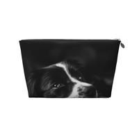 Cachorro Border Collie, Bolsa de artículos de tocador Bolsa de Maquillaje Bolsa de cosméticos Bolsa de artículos de tocador de Viaje portátil