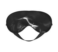 Cachorro Border Collie, Cubreojos completos Antifaz bloqueador de luz Antifaz para dormir Antifaz suave con los ojos vendados Noche