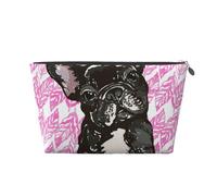 Cachorro Bulldog Francés, Bolsa de artículos de tocador Bolsa de Maquillaje Bolsa de cosméticos Bolsa de artículos de tocador de Viaje portátil