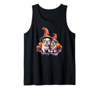 Cachorro Bulldog Halloween Camiseta sin Mangas