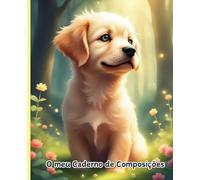 Cachorro - Caderno de Atividades de Escrita e Criatividade | Dyslexia Friendly: Papel creme de alta qualidade | 72 páginas pautadas | Perfeito para ... e apoiar a aprendizagem inclusiva