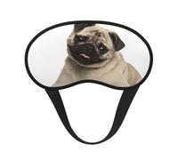 Cachorro carlino de 9 meses, Cubiertas oculares completas, antifaces para dormir que bloquean la luz, orejeras opacas para dormir