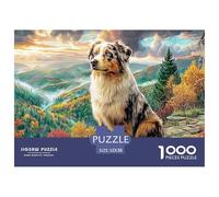 Cachorro Corriendo Juego De Puzzle para La Familia Alta Definición para Una Experiencia Compartida Hombres Y Mujeres A Partir De 14 Años 52x38cm/1000pcs