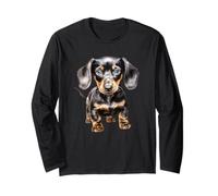 Cachorro Dachshund Miniatura Manga Larga