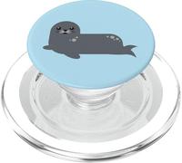 Cachorro de Foca de Puerto Divertido Animal del océano Atlántico PopSockets PopGrip para MagSafe