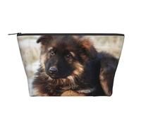 Cachorro de Pastor alemán, Bolsa de artículos de tocador Bolsa de Maquillaje Bolsa de cosméticos Bolsa de artículos de tocador de Viaje portátil