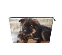 Cachorro de Pastor alemán, Bolsa de artículos de tocador Bolsa de Maquillaje Bolsa de cosméticos Bolsa de artículos de tocador de Viaje portátil