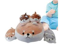 Cachorro de peluche, 25 cm, muñeca suave para abrazos, decoración del hogar y para regalo, muñecas , para niños, adolescentes y niñas, para habitación de los niños, sofá,