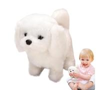 Cachorro de peluche - Perro hablando de 25 Cm, juguete animado interactivo, ladrido electrónico, cola móvil que revuelve | Juguete de perro para caminar, niños y niñas de 2 a 5 años, Ca