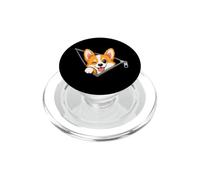 Cachorro de Pembroke galés con Cremallera para Perros Corgi PopSockets PopGrip para MagSafe