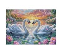 Cachorro de Tigre Blanco Lindo Puzzles 300 Piezas Juguete Educativo 3D Cosmos Sill Interior Rompecabezas Familiar para Toda La Familia Entretenimiento Creativo Decorativo 300 PCS