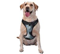 Cachorro Husky,Arnés para Mascotas, arnés Reflectante Ajustable para Perros,L