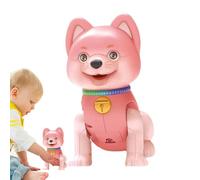Cachorro interactivo, canto eléctrico, animal lindo realista, adorable mascota eléctrica, para niñas, niños, adultos, novia, cumpleaños, San Valentín