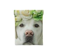 Cachorro Labrador Retriever Gracioso, Squeeze Top Wallet Bolsa de Almacenamiento para Mujer Monedero pequeño Bolsa de Cambio