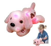 Cachorro LED, peluche de cachorro iluminado - Perro de peluche suave - 14 pulgadas encienden la luz nocturna suave del juguete de la felpa del perro animal relleno perrito para el compañero de