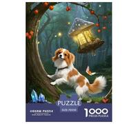 Cachorro Papillon Rompecabezas De Papel 1000 Piezas Colorido Idea De Regalo para Ella O Él para Adultos Y Niños 70x50cm/1000pcs