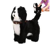 Cachorro Robot Realista - Electrónico para Mascotas 22x20x10, Robot de Peluche para Mascotas con Movimientos Naturales | Terapia con animales de peluche para personas con pérdida de memoria de