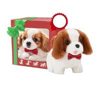 Cachorro robótico, Juguete Automóvil de Mascota de Felpa, Juguete de Perro Robot, Interior Interactivo Personas Ancianas Para Niños Adultos Acompañando a los Apiladores