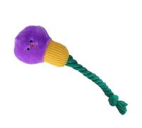 Cachorro Squeaky Rope Toy - Durable Plush Chew Doll For Dogs, de Boredom & Enrichment Toy, Ejercicio y Playtime, Indoor & Outdoor Pet Fun, Family-Friendly