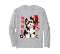 Cachorro Yorkie de Tiny Legend Biewer Manga Larga