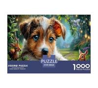 CachorroRompecabezas Imposible,desafío for Adults Magical Bosque Entretenimiento Creativo 1000 Piezas Obra De Arte De Juego De para Adultos Y Niños A Partir De 12 Años 38x26cm/1000pcs