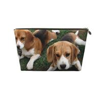 Cachorros Beagle, Bolsa de Maquillaje Bolsa de cosméticos Bolsa de artículos de tocador de Viaje portátil Bolsa de artículos de tocador