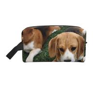 Cachorros Beagle, Bolsa de Maquillaje Bolsa de cosméticos Bolsa de artículos de tocador de Viaje portátil Organizador de Bolsa de Maquillaje