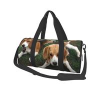 Cachorros Beagle, Bolsa de Viaje de Gran Capacidad, Bolso Redondo, Bolsa de Viaje Deportiva, Bolsa de Mano, Bolsa de Fitness