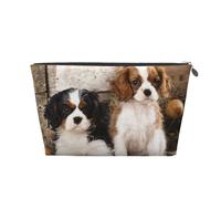Cachorros Cavalier King Charles Spaniel Pequeños, Bolsa de artículos de tocador Bolsa de Maquillaje Bolsa de cosméticos Bolsa de artículos de tocador de Viaje portátil