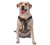 Cachorros de Perro Boxer Mascotas Perros,Arnés para Mascotas, arnés Reflectante Ajustable para Perros,S