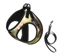 Cachorros de Perro Boxer, Mascotas y Perros de Familia,Arnés para Mascotas, arnés Reflectante Ajustable para Perros,S