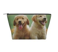 Cachorros Labrador Retriever Amarillo, Bolsa de artículos de tocador Bolsa de Maquillaje Bolsa de cosméticos Bolsa de artículos de tocador de Viaje portátil