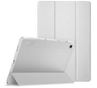 CACOE Funda Compatible con Samsung Galaxy Tab A11+ / A11 Plus / A9+ 11 Pulgadas 2025/2023, Cubierta Trasera Mate Translúcida Ultrafina (Plata)