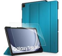 CACOE Funda Compatible con Samsung Galaxy Tab A9+/ A9 Plus 2023 11 Pulgadas- Ultra Slim PU Protectora Carcasa con Función de Soporte función Atril, Azul Eléctrico