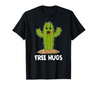 Cactus Abrázame Abrazos Gratis Camiseta gráfica económica