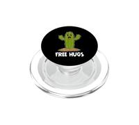 Cactus Abrázame Abrazos Gratis PopSockets PopGrip para MagSafe