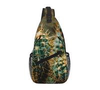 Cactus, bandolera cruzada para el pecho, correa para el hombro, riñonera, para hombres y mujeres