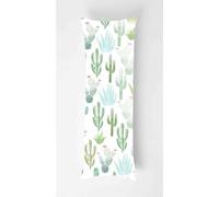 Cactus Body Pillow Case Cover 40x145cm, Long Backrest Cushion Pillow Protector with Zipper, Decorative Bedding Pillowcase, Soft Body Pillow Cover for Couch Bedroom Aloe