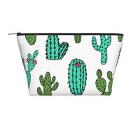 Cactus Cactus Diseño De Cactus, Bolsa de artículos de tocador Bolsa de Maquillaje Bolsa de cosméticos Bolsa de artículos de tocador de Viaje portátil